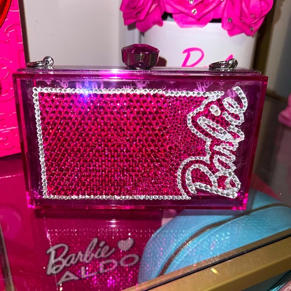 Barbie Rhinestone Box Crossbody Bag - Picture 4 of 5
